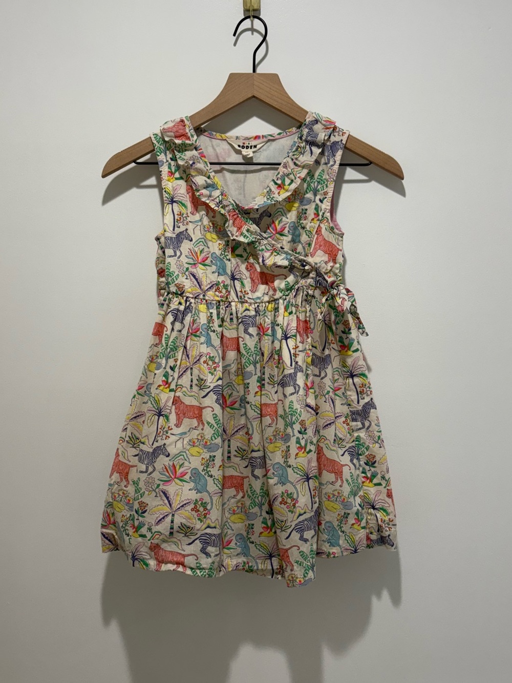 Mini Boden Tropical Garden Girls Dress